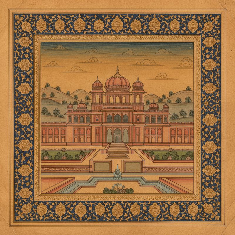 Albert Hall Museum illustration