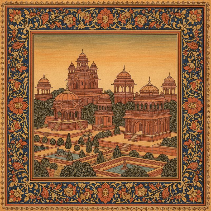 Mandore Gardens illustration
