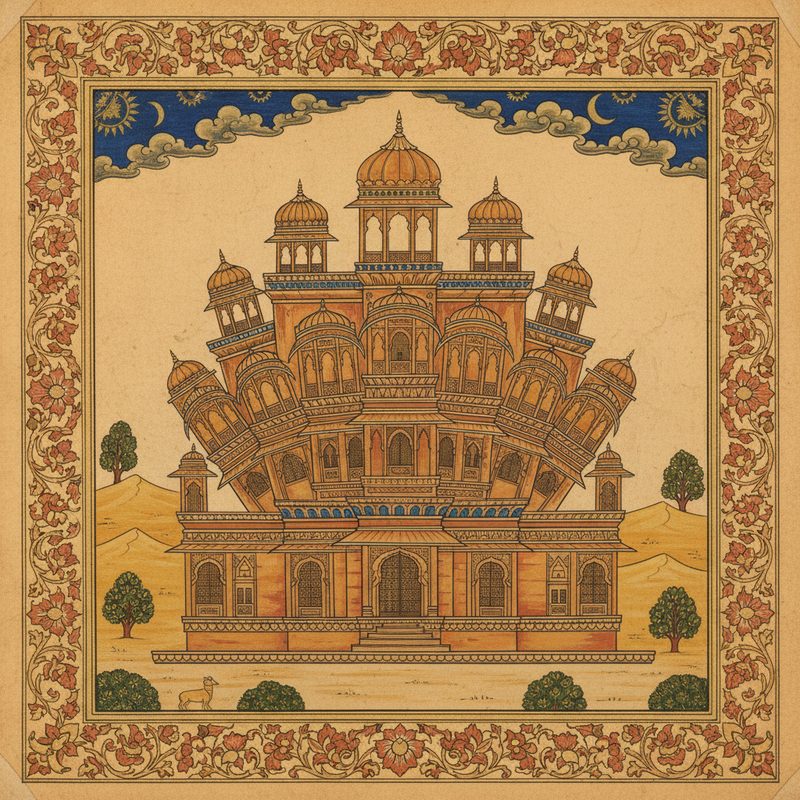 Salim Singh Ki Haveli illustration