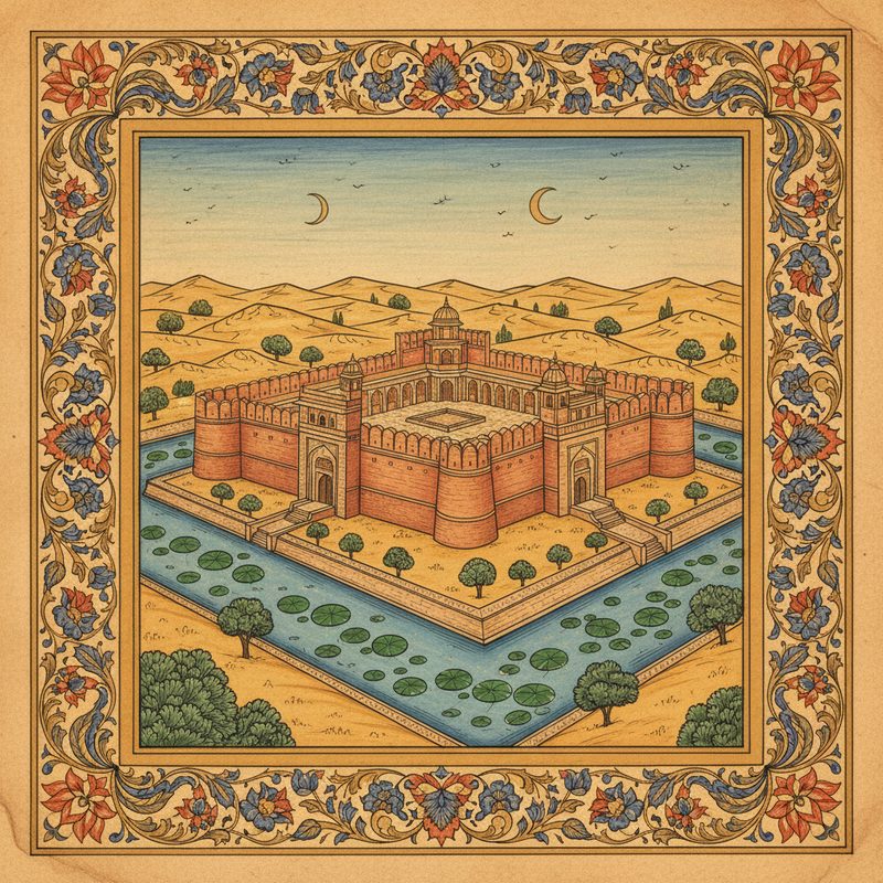 Lohagarh Fort illustration